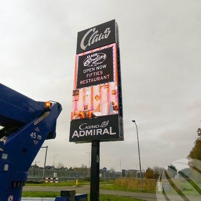 beeldscherm reclame