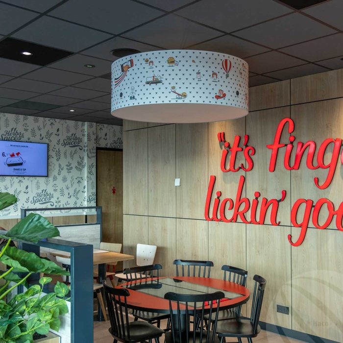 KFC binnen Foodcourt Nieuwegein